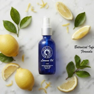 Pure Lemon Oil Brightening Glow Serum - 100% Vitamin C Dark Spot Treatment