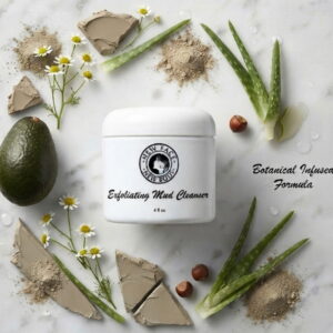 Exfoliating Mud Cleanser - 5% Glycolic Acid Face Wash for Dry Skin