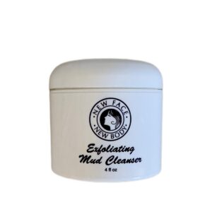 New Face New Body Exfoliating Mud Cleanser 4 fl oz jar front view
